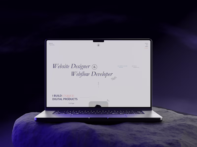 Cover image for Web Designer & Developer