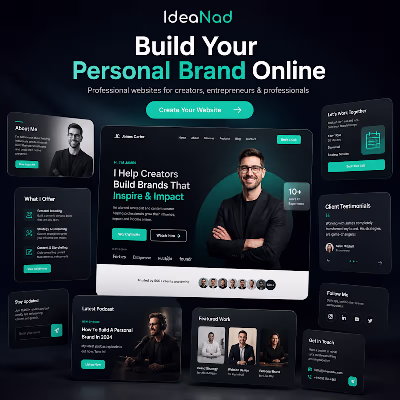 Cover image for Portfolio & Product Website Design & Development
