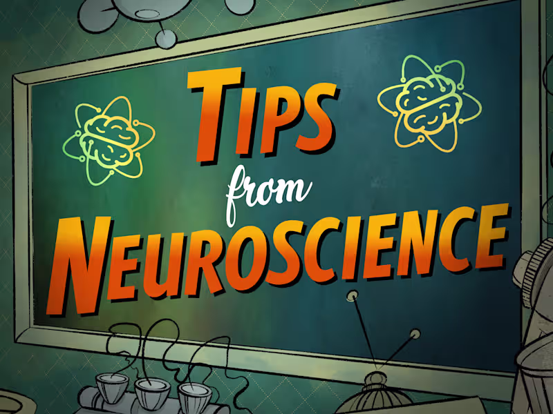 Cover image for Animated Series: Tips From Neuroscience
