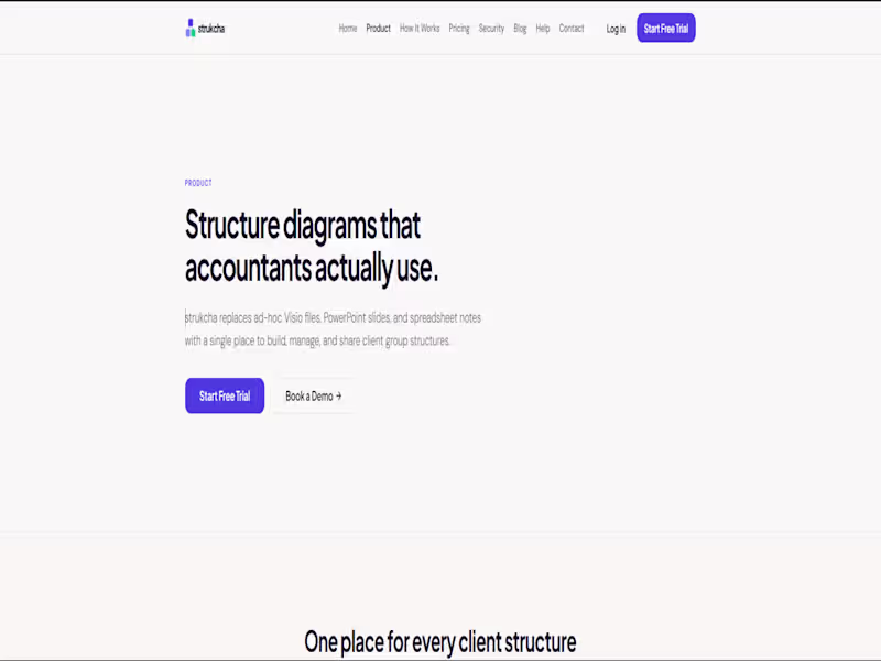 Cover image for Strukcha - Ownership Structure SaaS