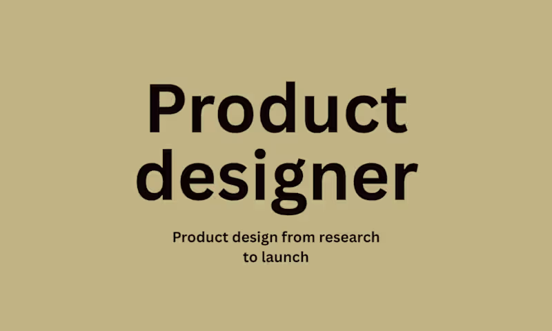 Cover image for Product Designer