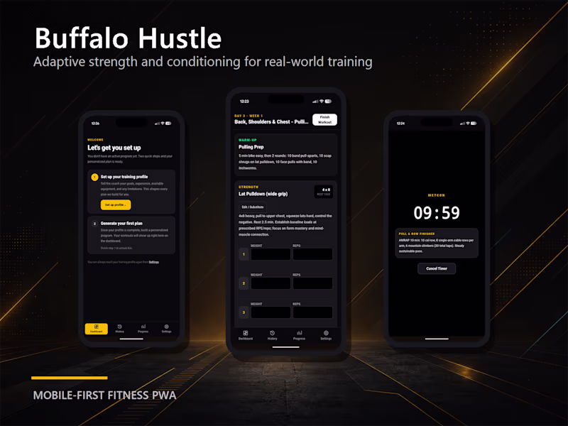Cover image for Buffalo Hustle — Adaptive Strength