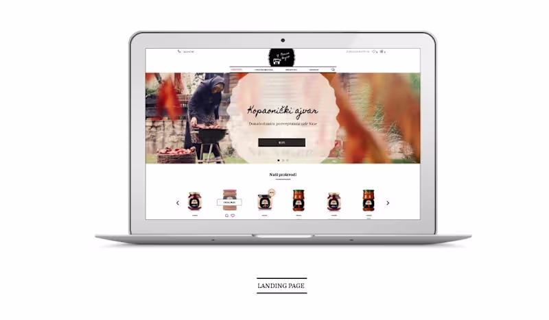 Cover image for Webshop design for a domestic,