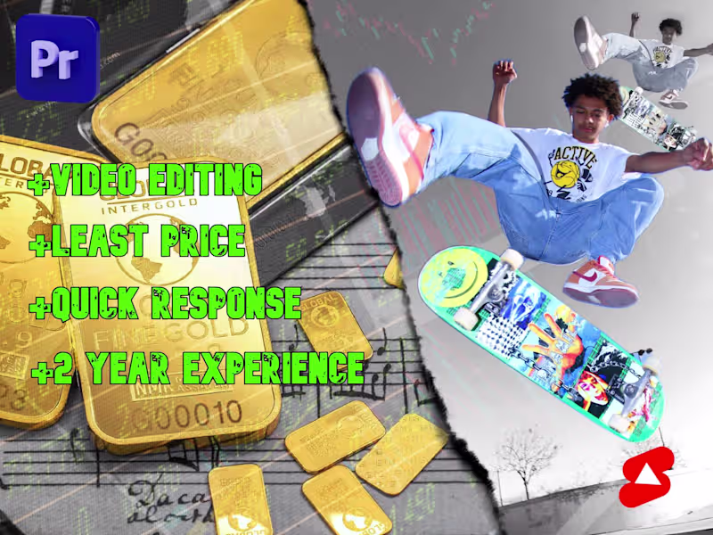 Cover image for I will do perfect professional video Editing for Everyone