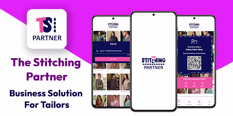 Cover image for The Stitching Partner App is