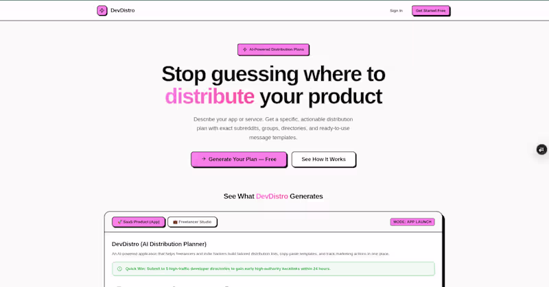 Cover image for DevDistro — I Built the