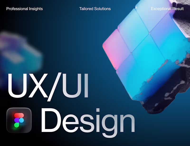 Cover image for End-to-End UX/UI Design for Digital Products