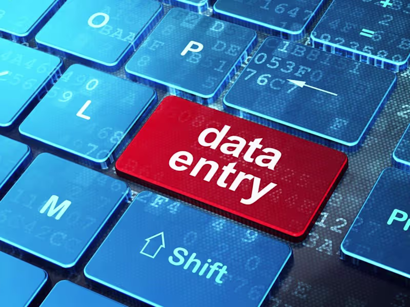 Cover image for Data Entry 