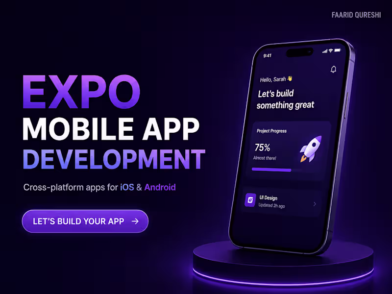 Cover image for Expo Mobile App Development