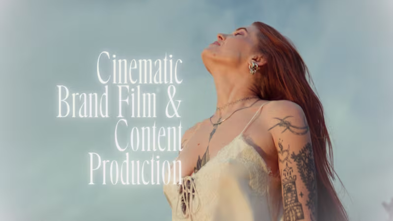 Cover image for Cinematic Brand Film & Content Production