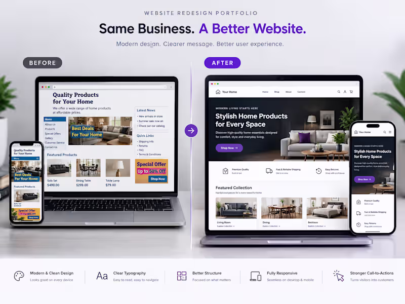 Cover image for Framer Website Redesign | Modern, Responsive Website Refresh
