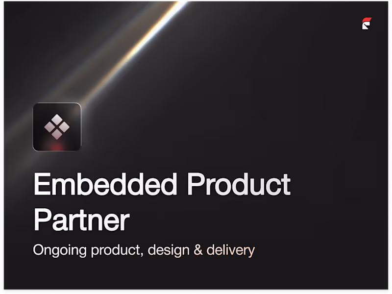 Cover image for Embedded Product Partner — Ongoing Design & Development