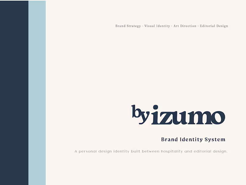 Cover image for Brand Identity - byizumo