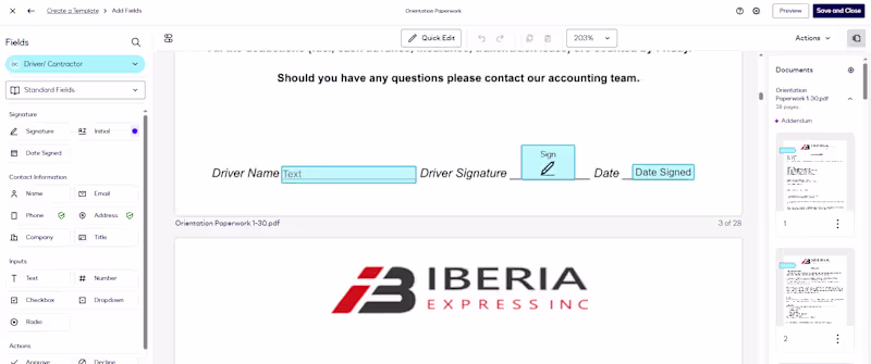 Cover image for eSignature Template Creation and Automation