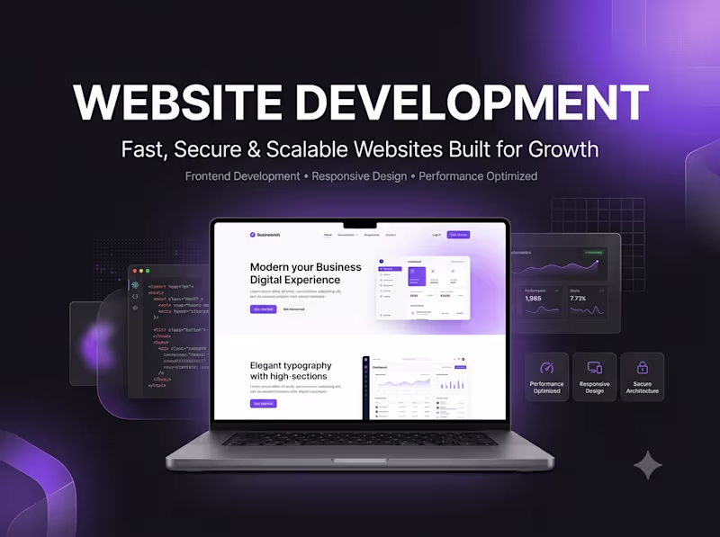 Cover image for Website Development