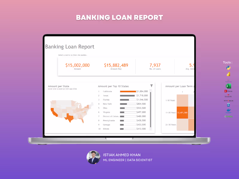 Cover image for The Banking Loan Performance Report