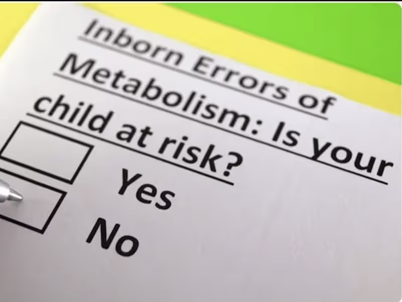 Cover image for Inborn error of metabolism