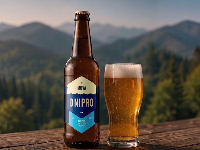 Cover image for UKRAINIAN BEER "Mova" Ai Video