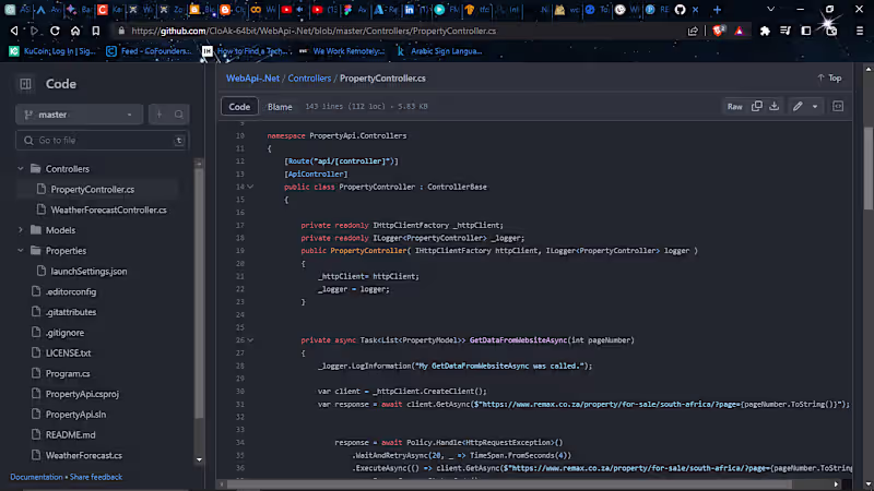 Cover image for .NET Core Web Application with RESTful API Integration