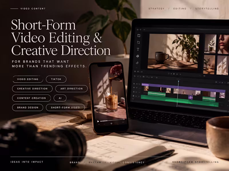 Cover image for Short-Form Video Editing & Creative Direction