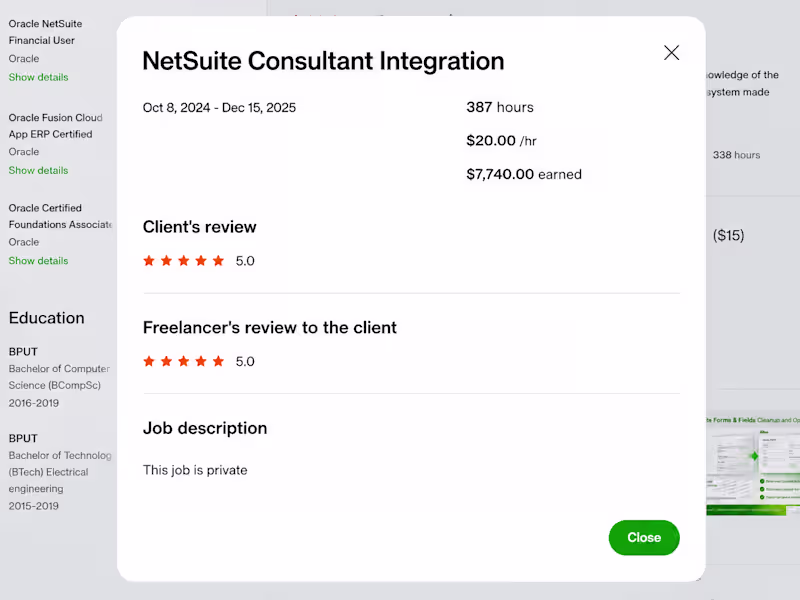 Cover image for NetSuite Implementation, Data Migration &