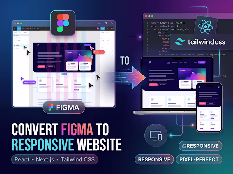 Cover image for Pixel-Perfect Figma to Responsive Website