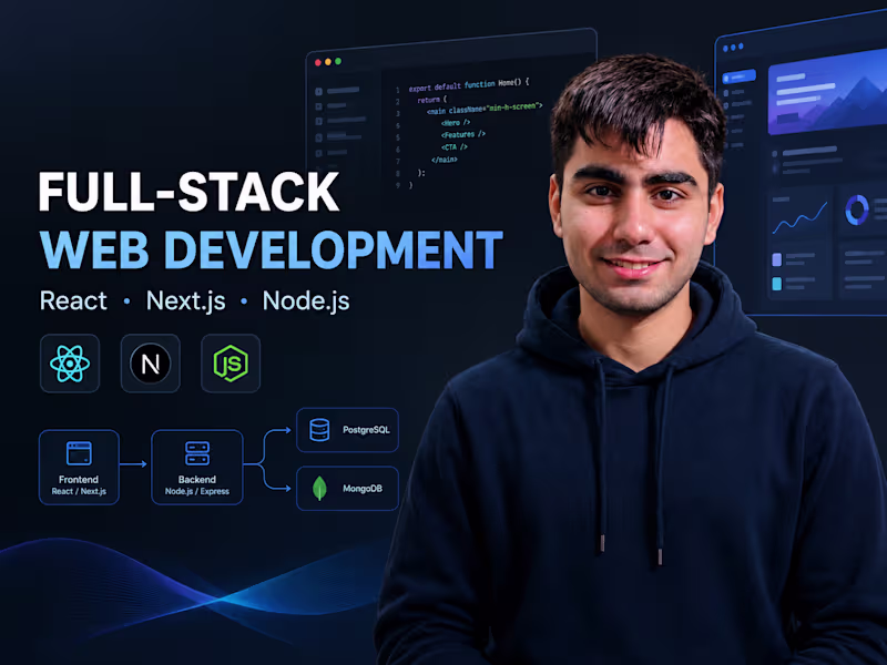Cover image for Full-Stack Web Development