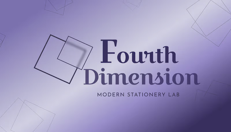 Cover image for Cosmic-Inspired Stationery Brand Visual Design