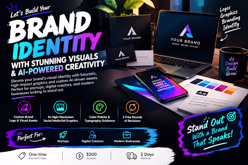 Cover image for Title: AI Visual Branding &