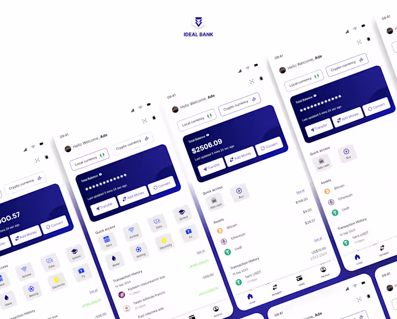 Cover image for Designing Ideal Bank: Enhancing Online Banking User Experience