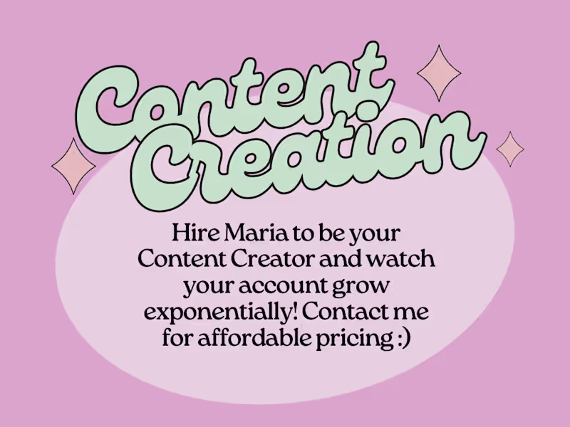 Cover image for Social Media Content Creator