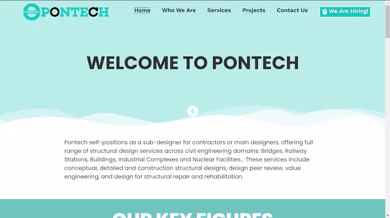 Cover image for Wordpress Company Website Redesign