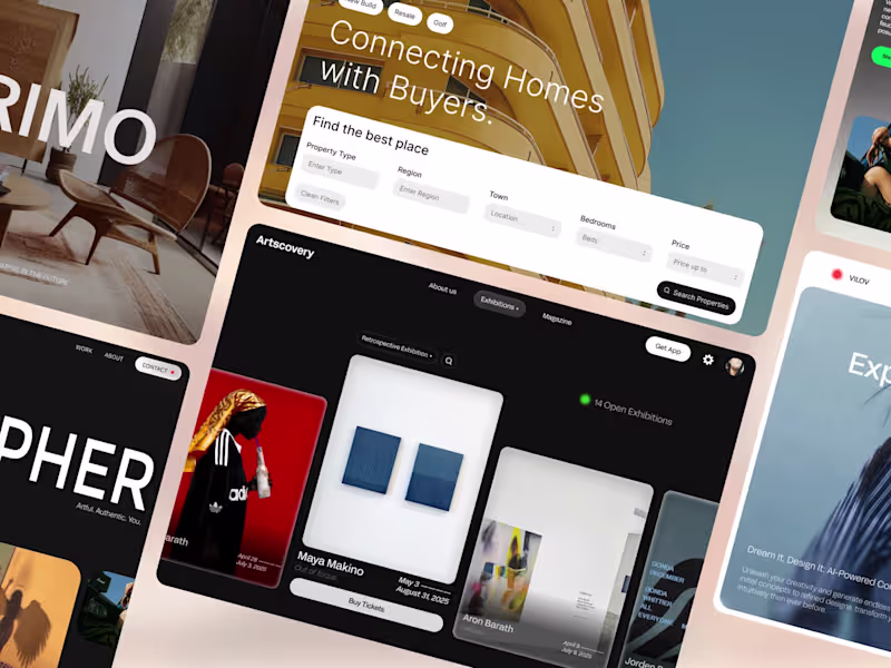Cover image for Web & App Design - UX/UI: Figma