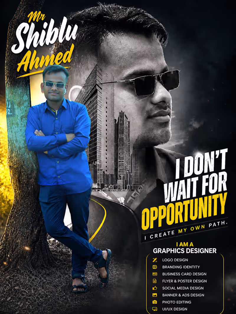 Cover image for Personal Branding Poster Design