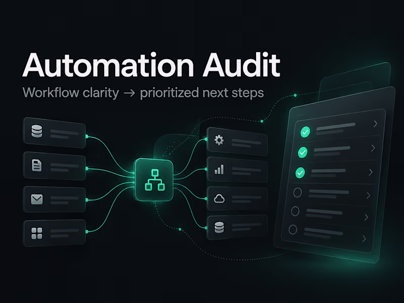 Cover image for Automation Audit