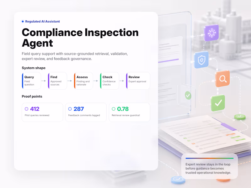 Cover image for Built an inspection-support AI workflow