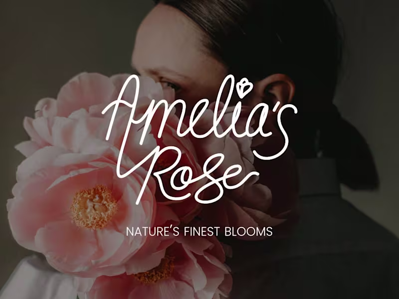 Cover image for Amelia's Rose - Logo Design