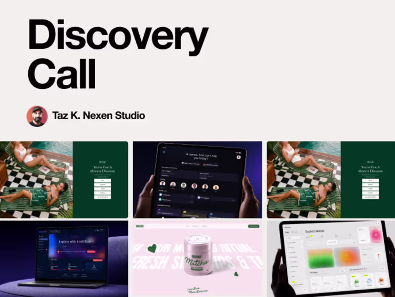 Cover image for Free Discovery Call