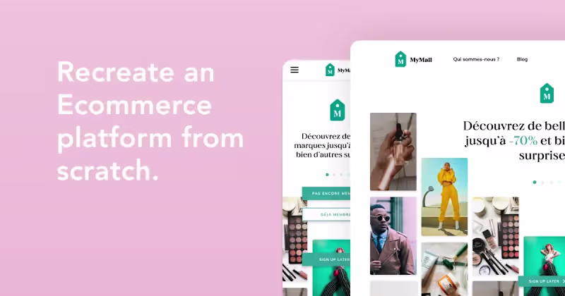 Cover image for MyMall - E-commerce Platform