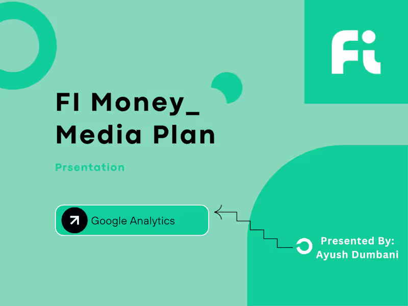 Cover image for FI Money _ Media plan 