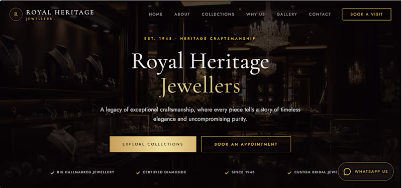 Cover image for Crafted a stunning, high-end e-commerce