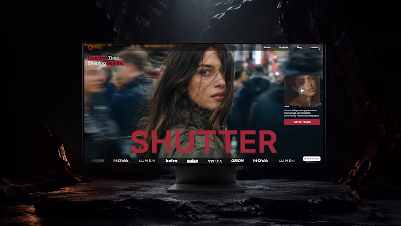 Cover image for Cinematic Framer Website Design & Development
