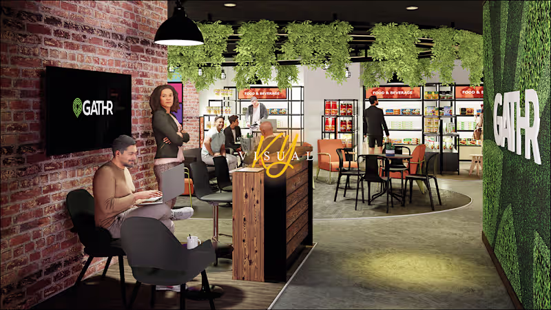 Cover image for 'GATHR COMMERCIAL STORE' @ US | Visualization :: Behance