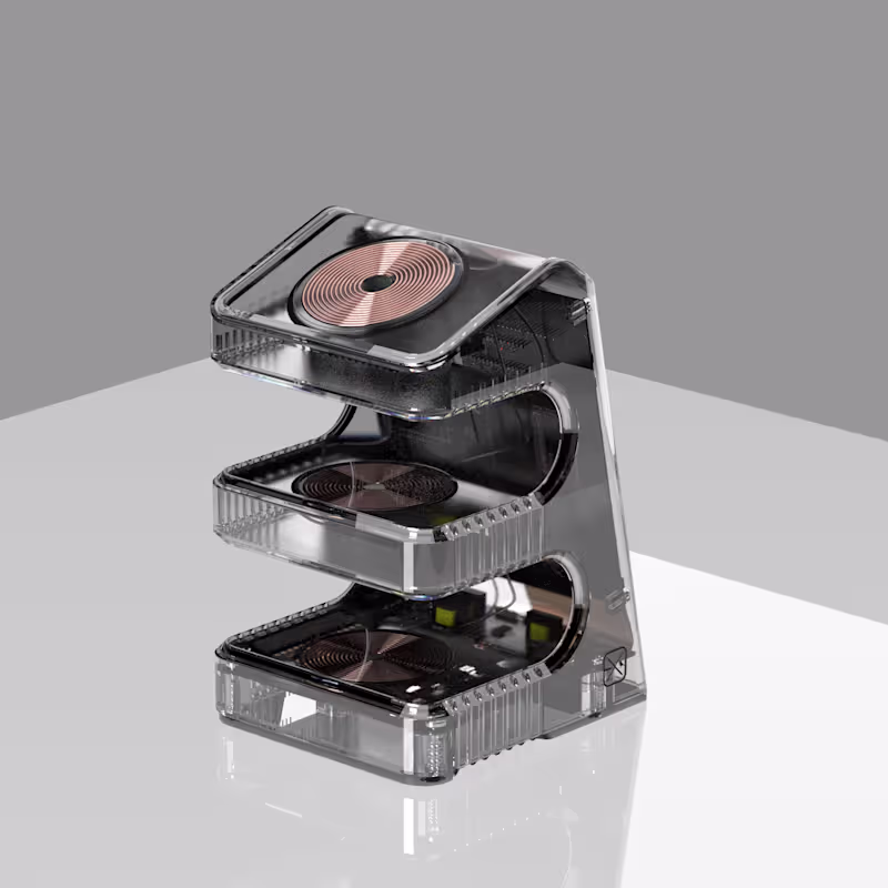 Cover image for Focus Dock — 3-in-1 Wireless Charging Stand