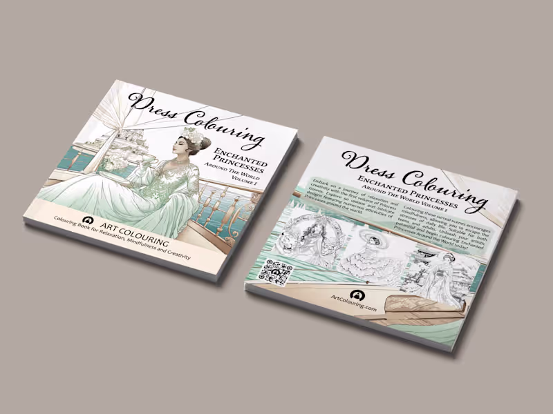 Cover image for Art Colouring - Brand , Books, E-commerce