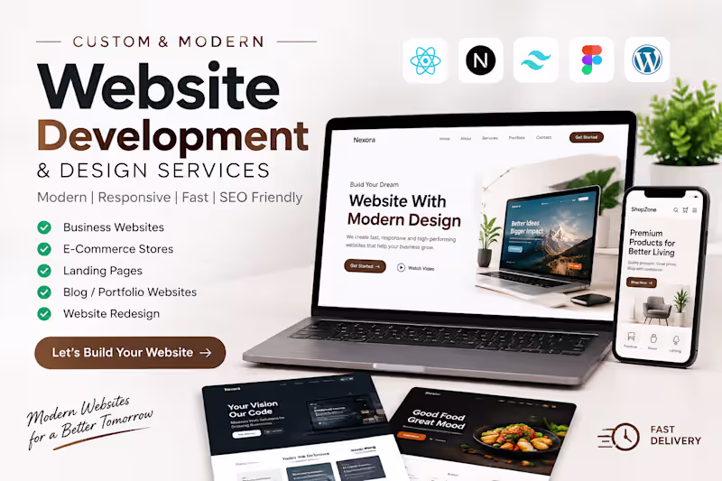 Cover image for Custom Website Development