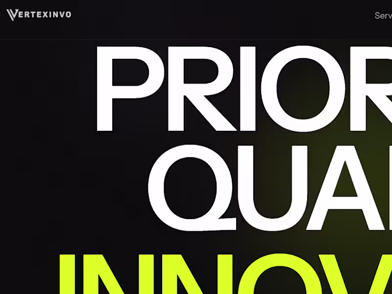 Cover image for VertexInvo appears to be a