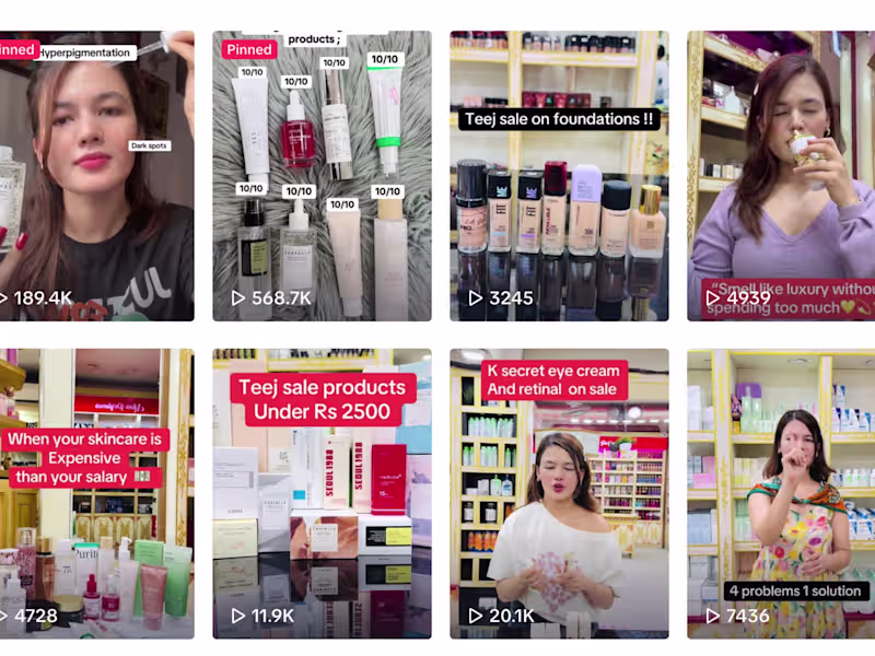 Cover image for Beauty Product Showcase | Professional Video Editing