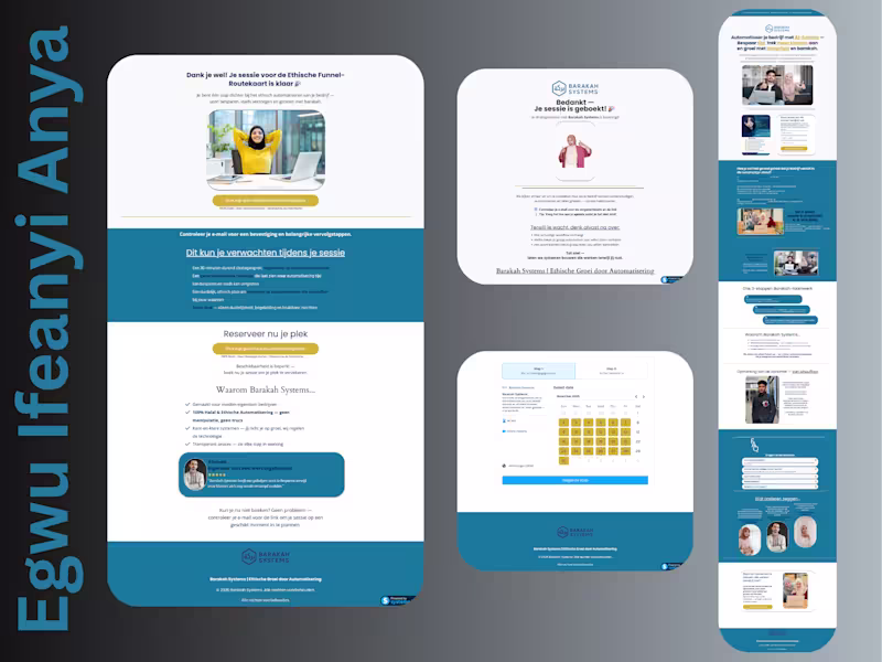 Cover image for Landing Page, Funnel & Automation Setup