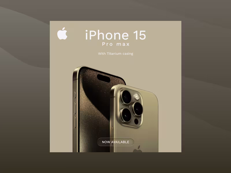 Cover image for A premium poster concept created